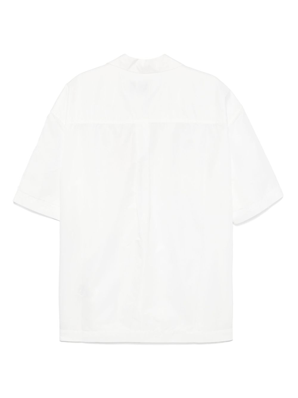 logo-embroidered shirt - 2