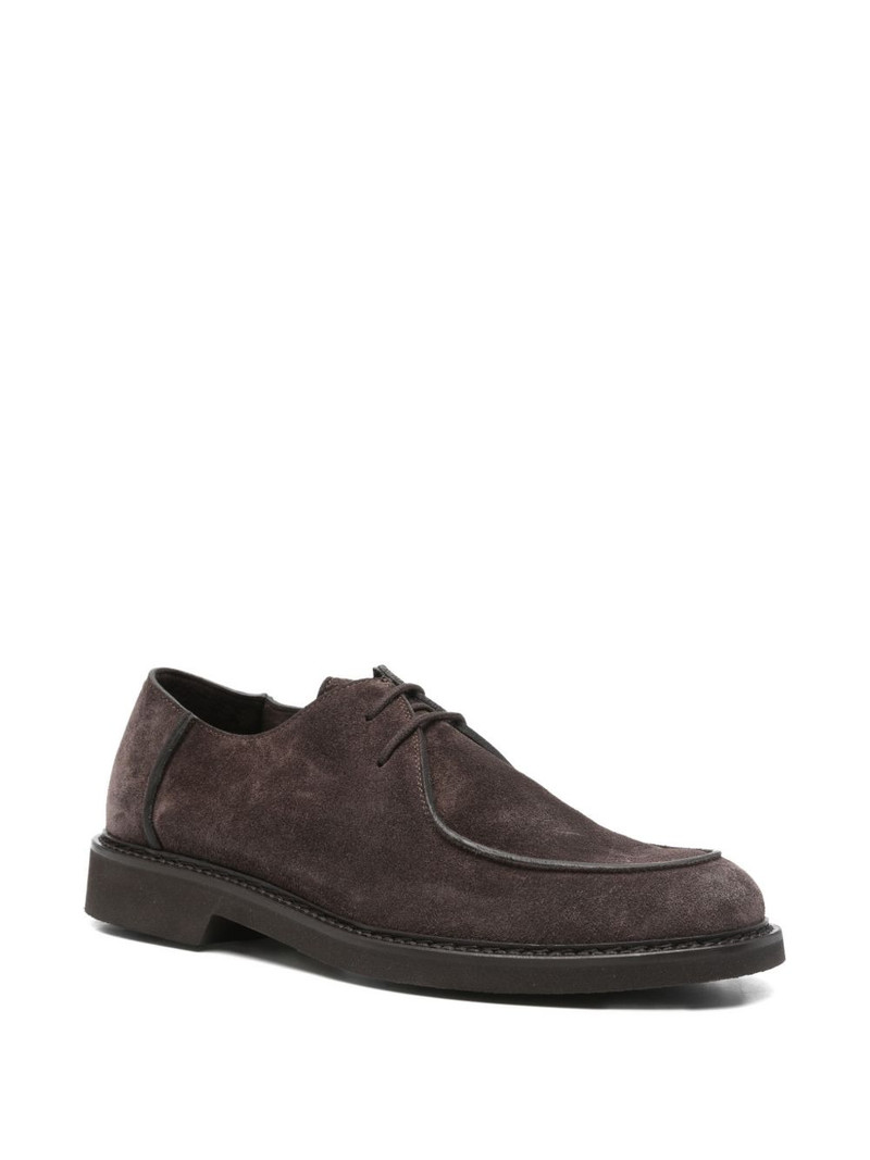 Canali lace-up derby shoes outlook