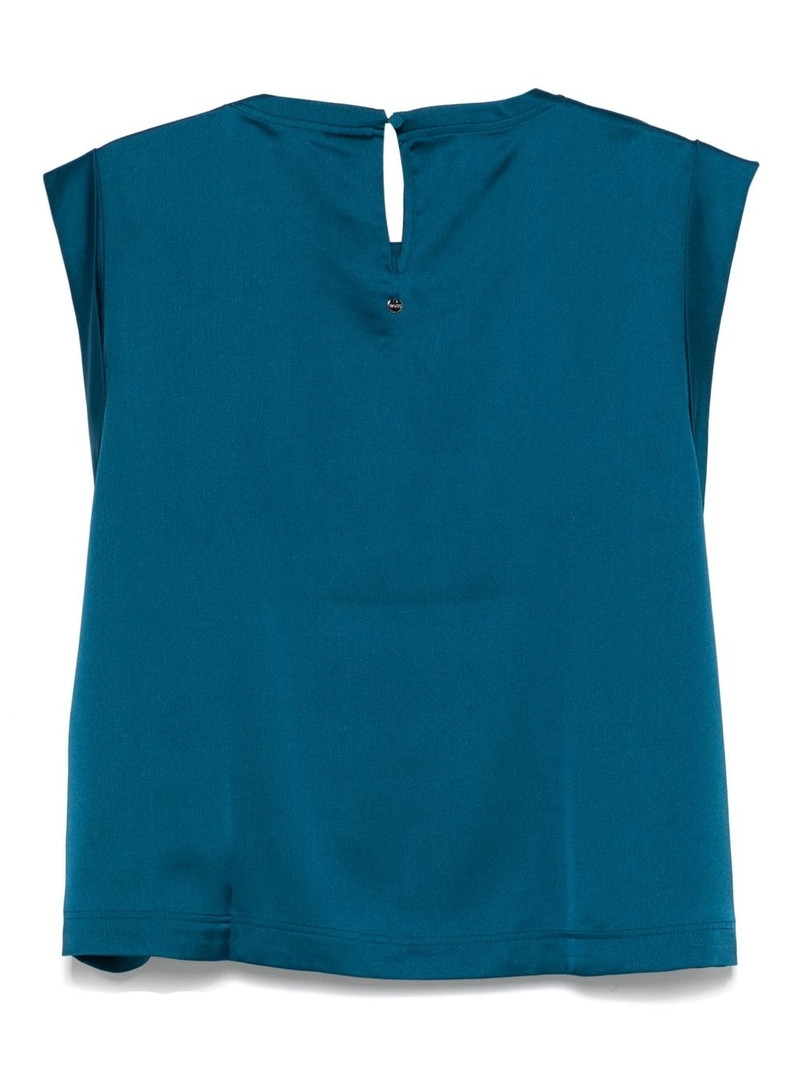 BOSS satin-effect top outlook