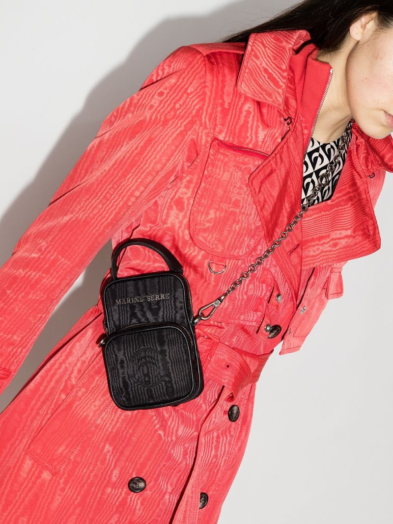 Marine Serre mini Pocket tote bag outlook