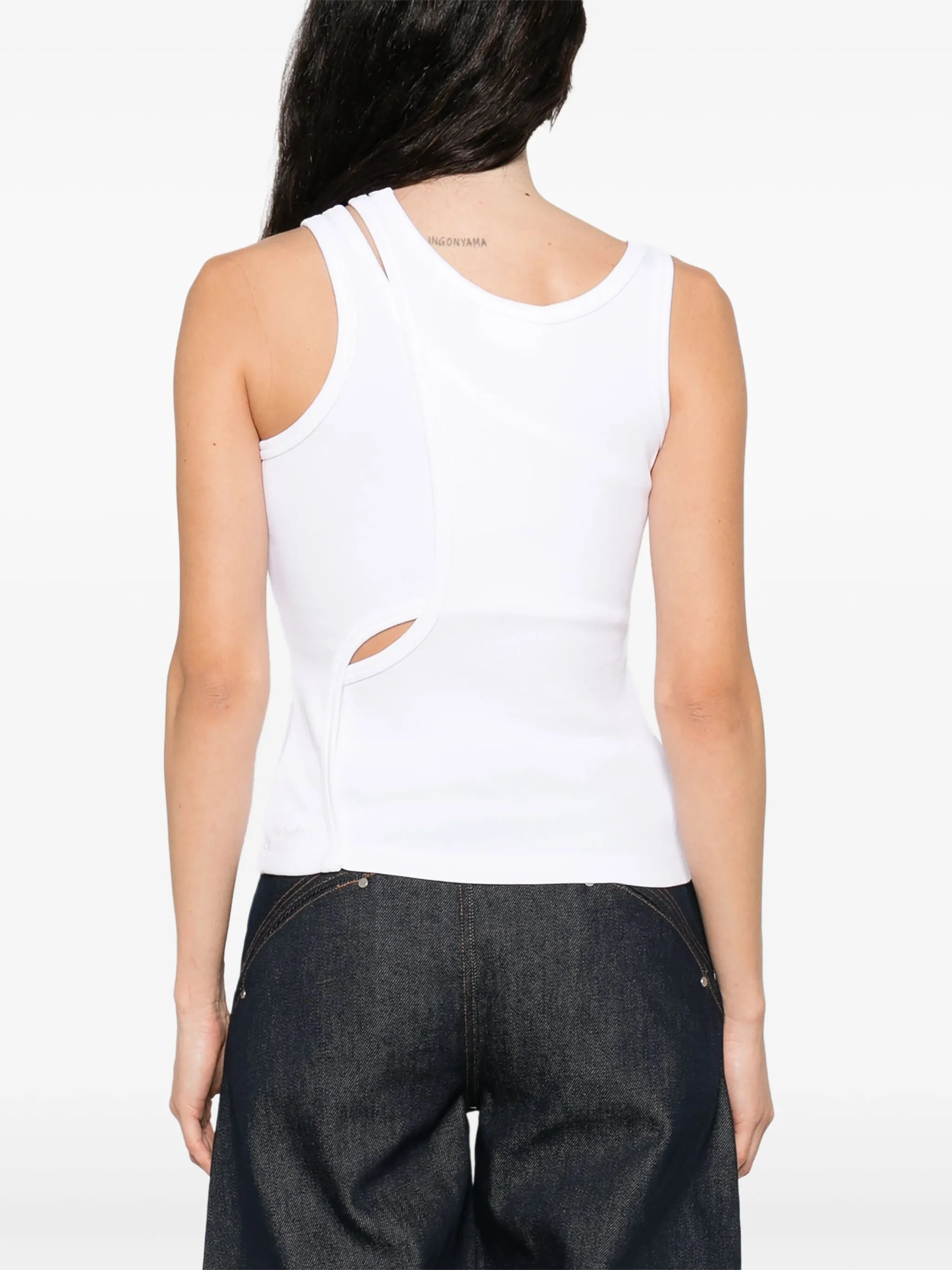 Stretch-cotton Tank Top - 3