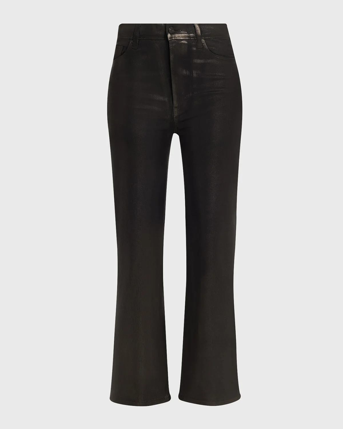 Le Sleek Straight Coated Jeans - 1