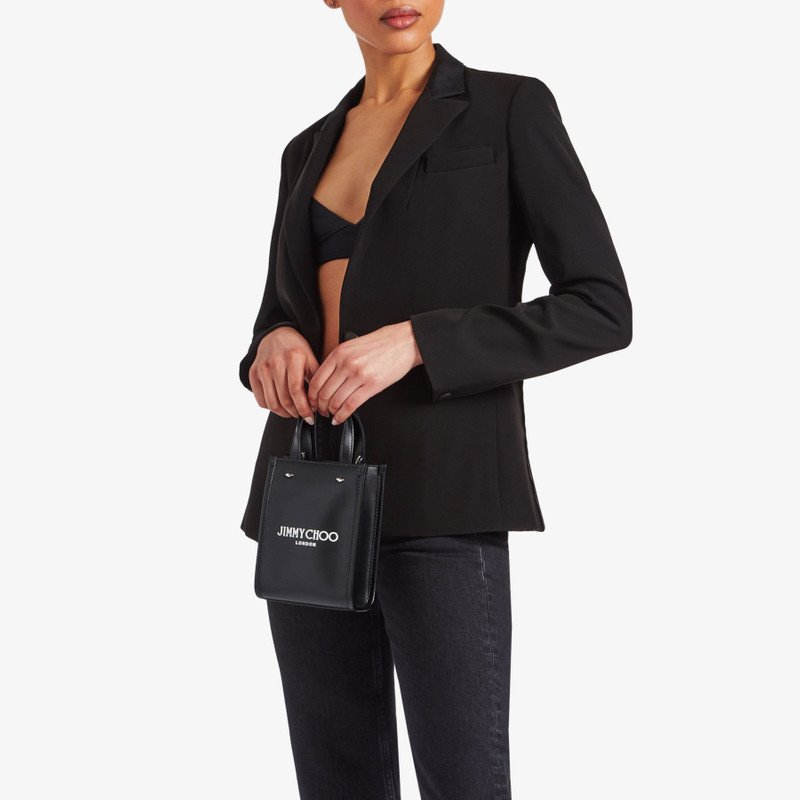 JIMMY CHOO Mini N/S Tote
Black Leather Mini Tote Bag outlook