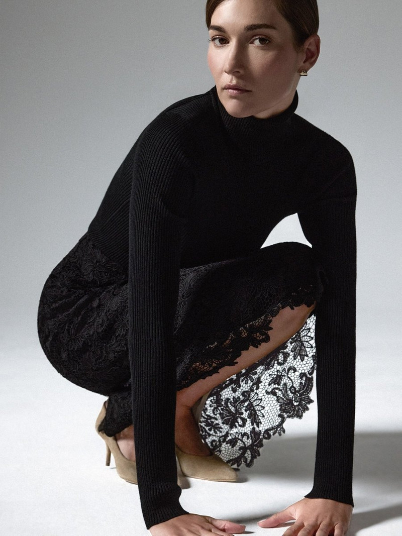 BROCHU WALKER The Mara Lace Skirt outlook