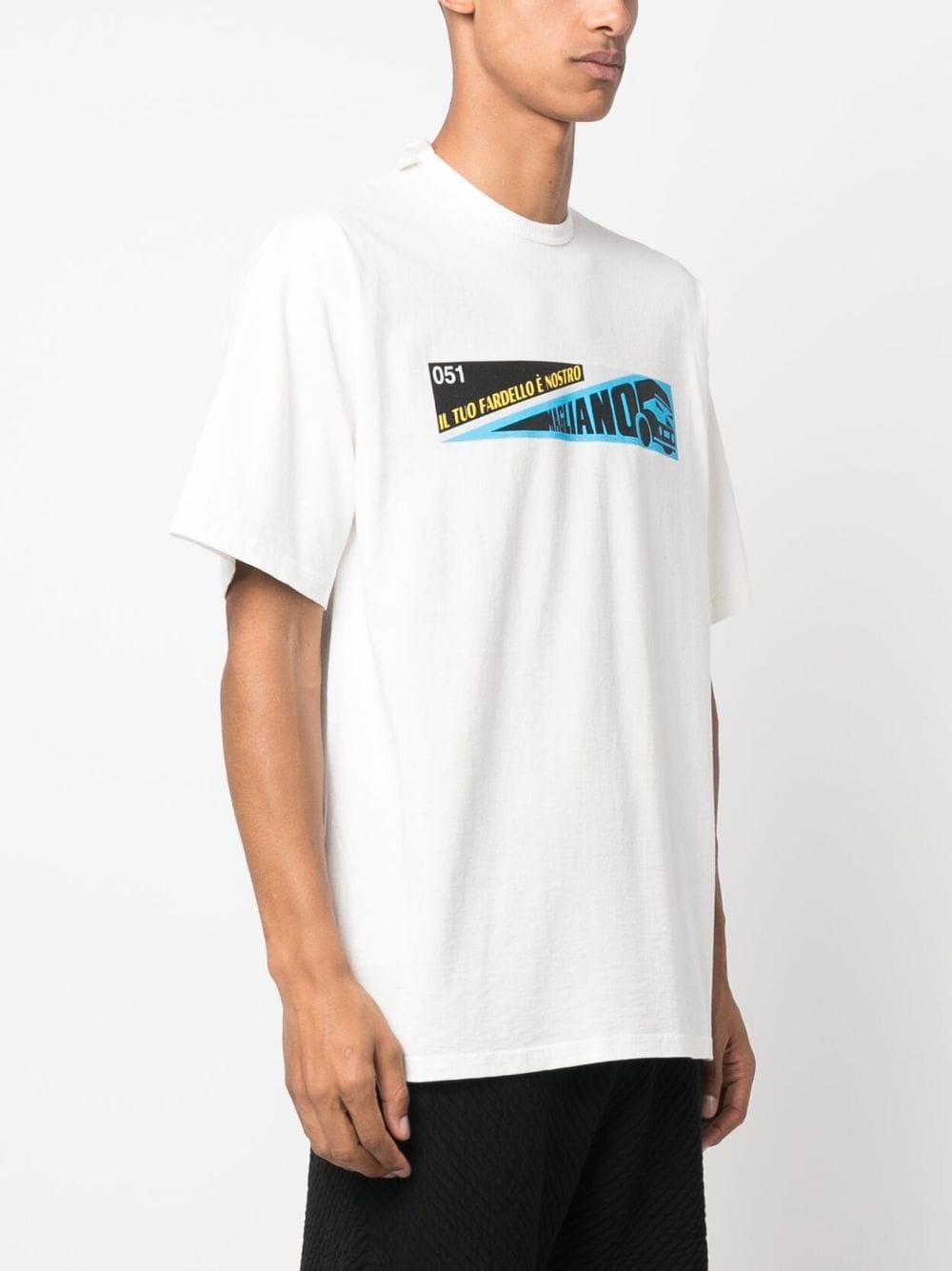 graphic-print cotton T-shirt - 3