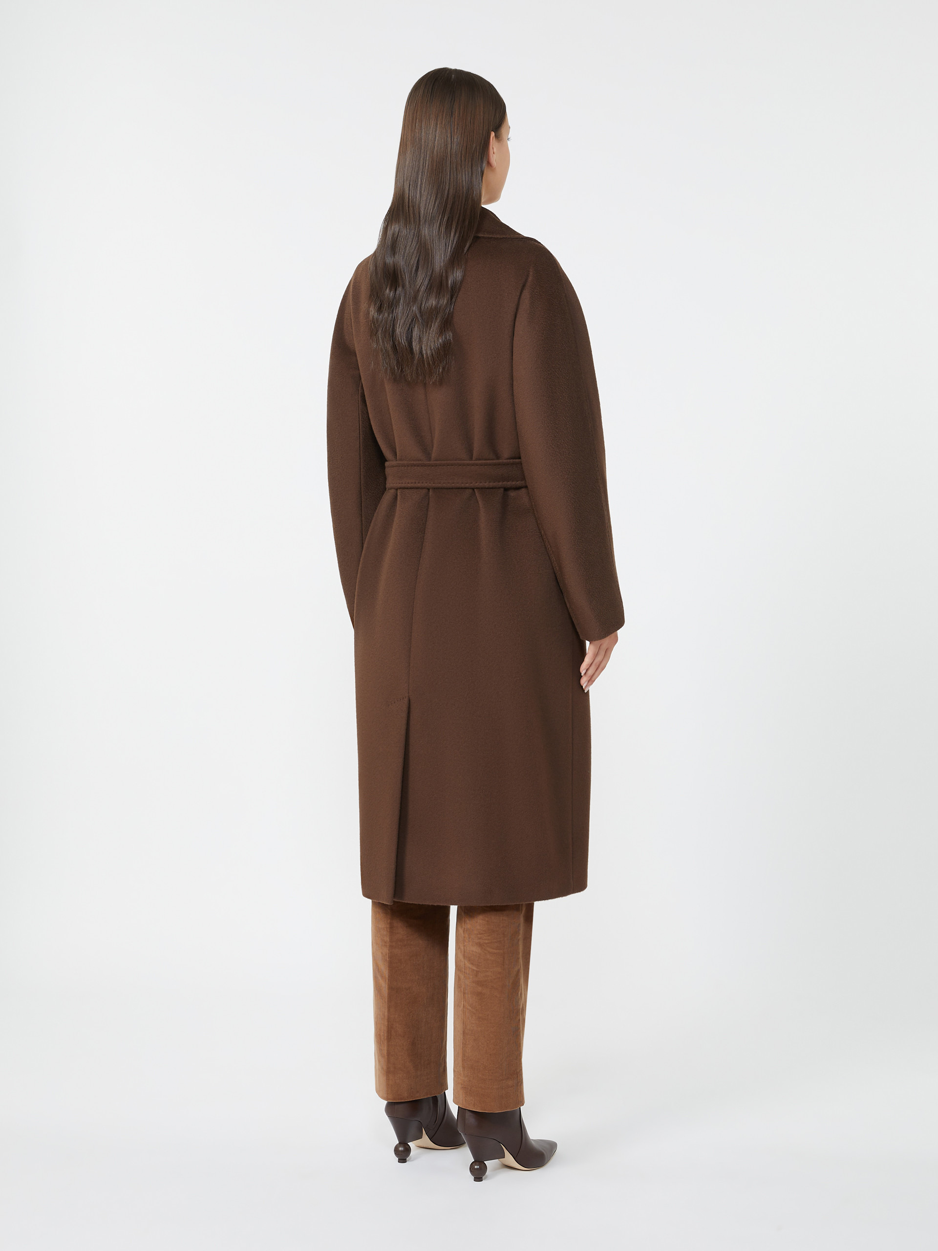 RESINA Double-breasted wool midi coat - 4