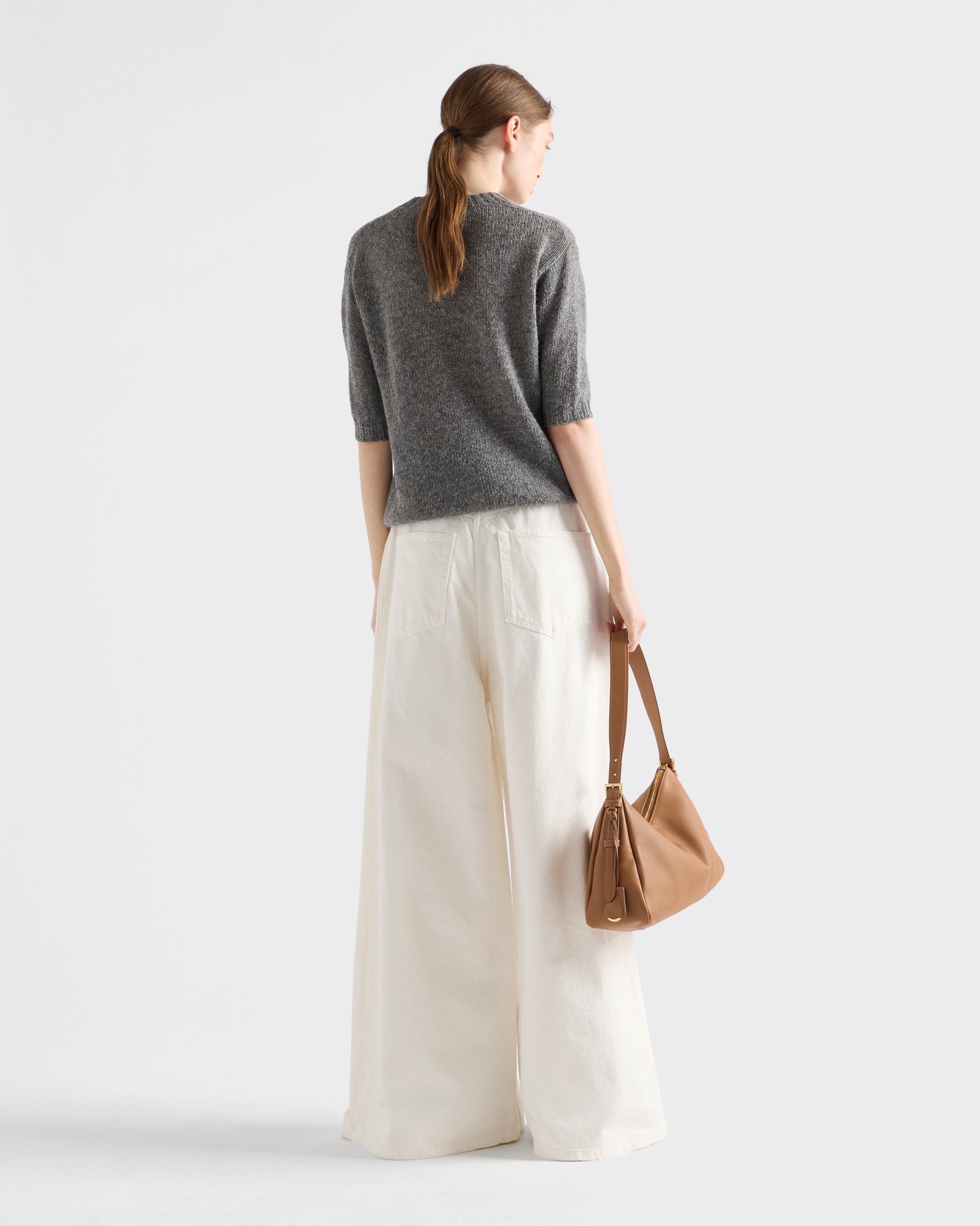 Palazzo denim jeans - 5