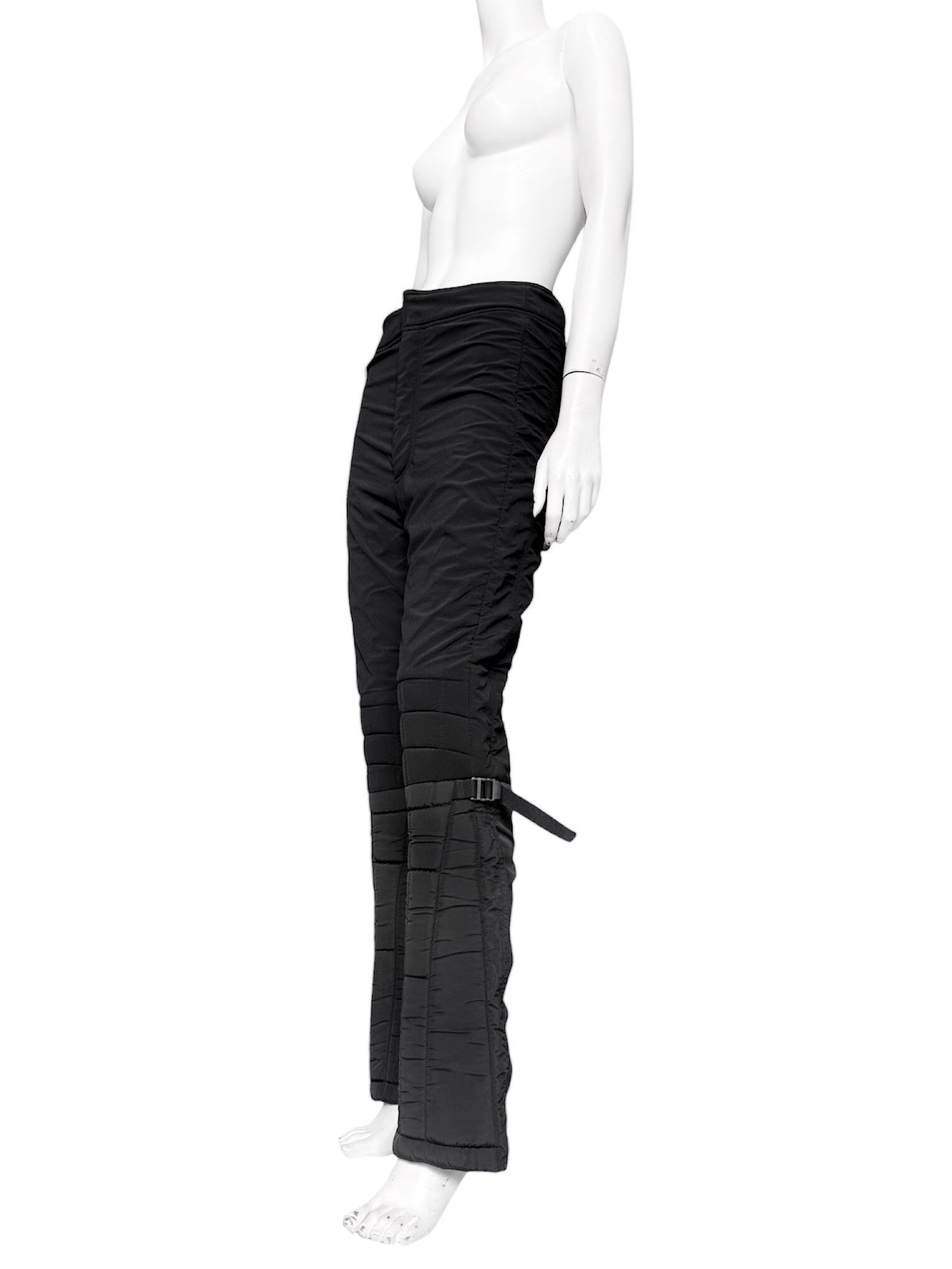 Gucci Fall 1999 Tom Ford Men’s Black Padded Ski Pants 46 - 3