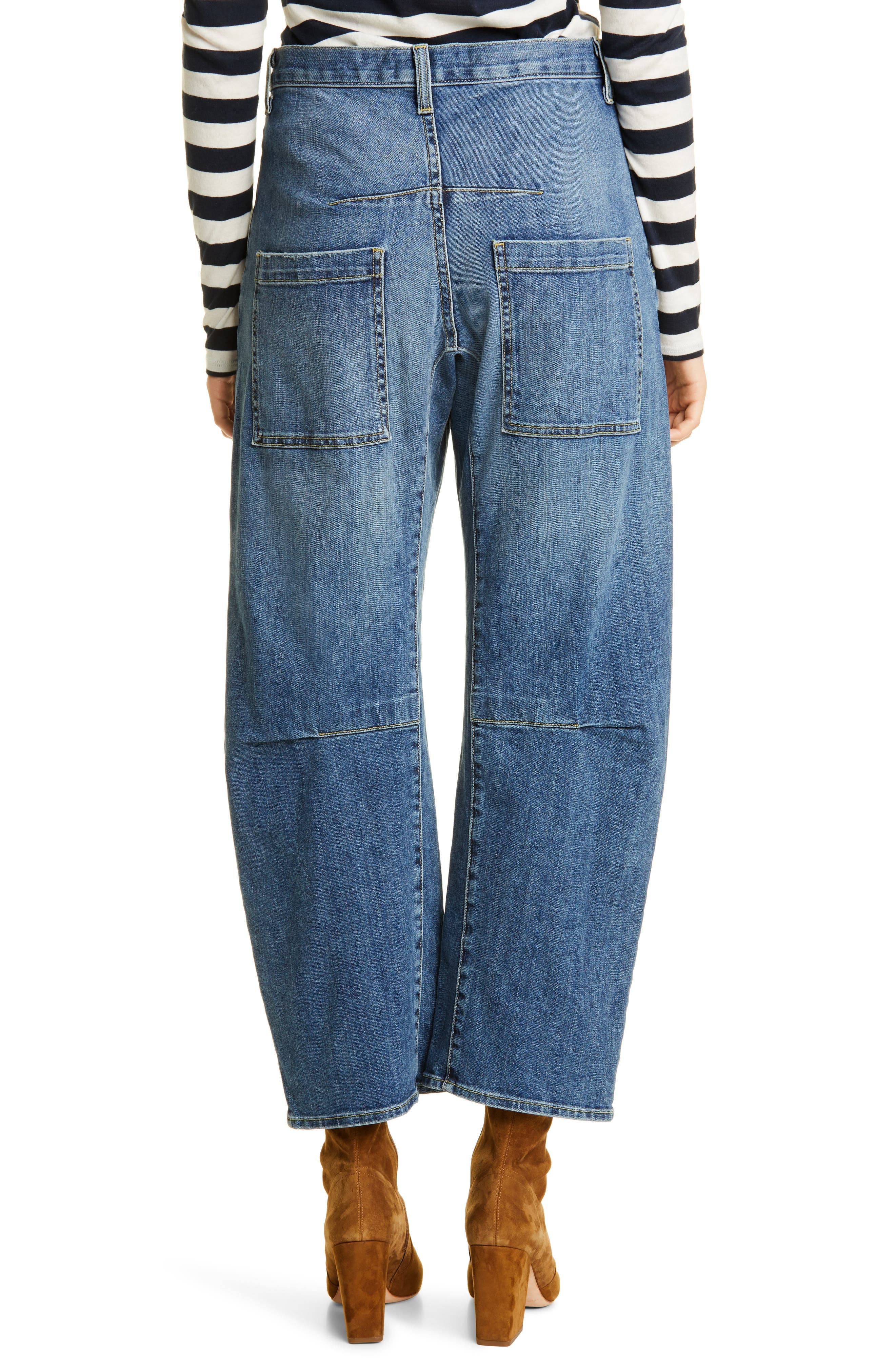 Emerson High Waist Wide Leg Jeans - 2