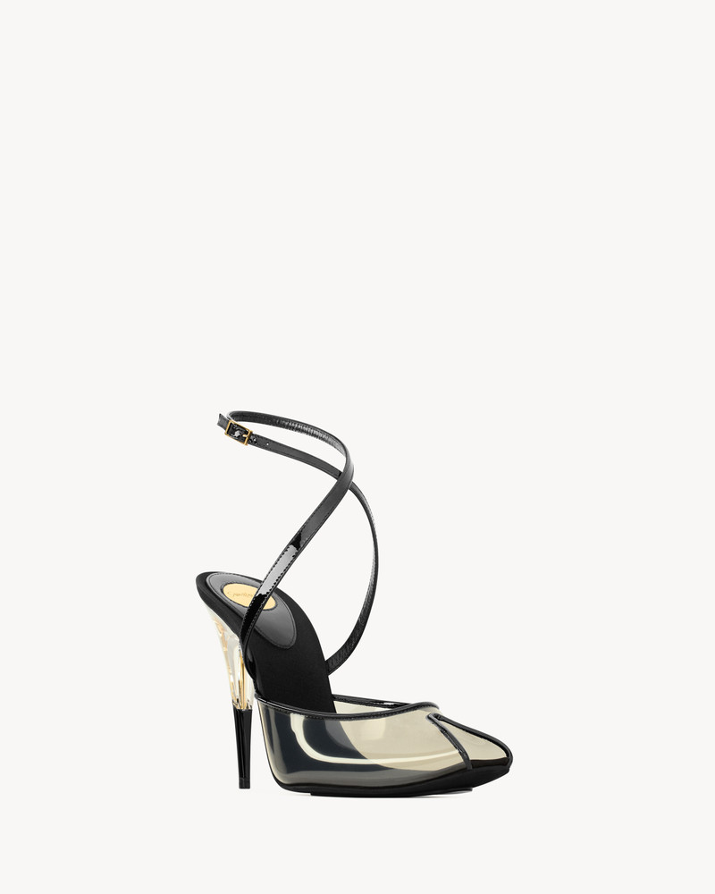 MICHELLE SANDALS IN TPU AND PATENT LEATHER 3