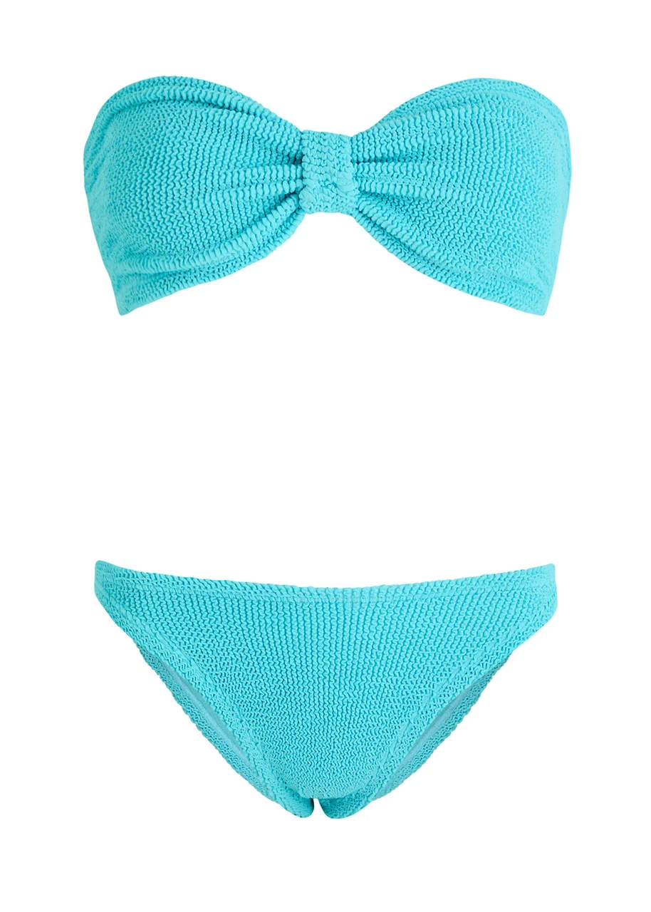 Hunza G Jean Seersucker Bikini - 1