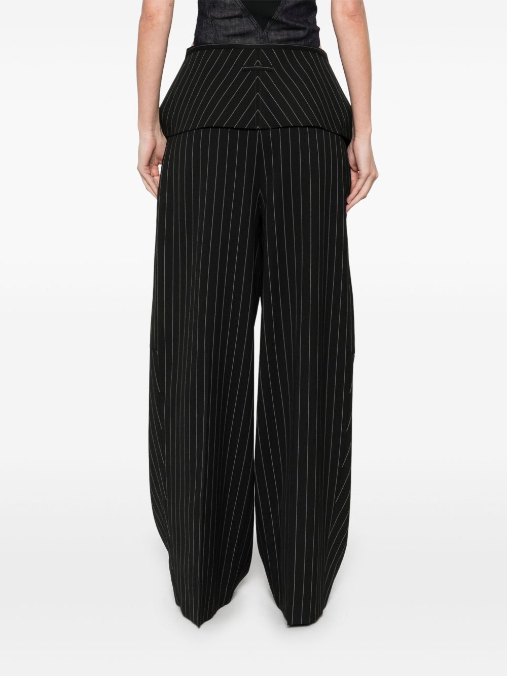 pinstriped trousers - 4