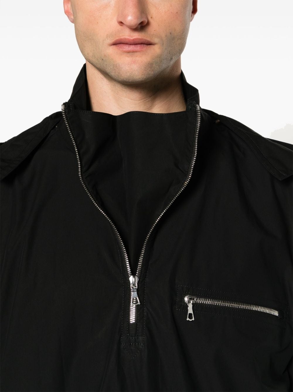 half-zip windbreaker jacket - 5