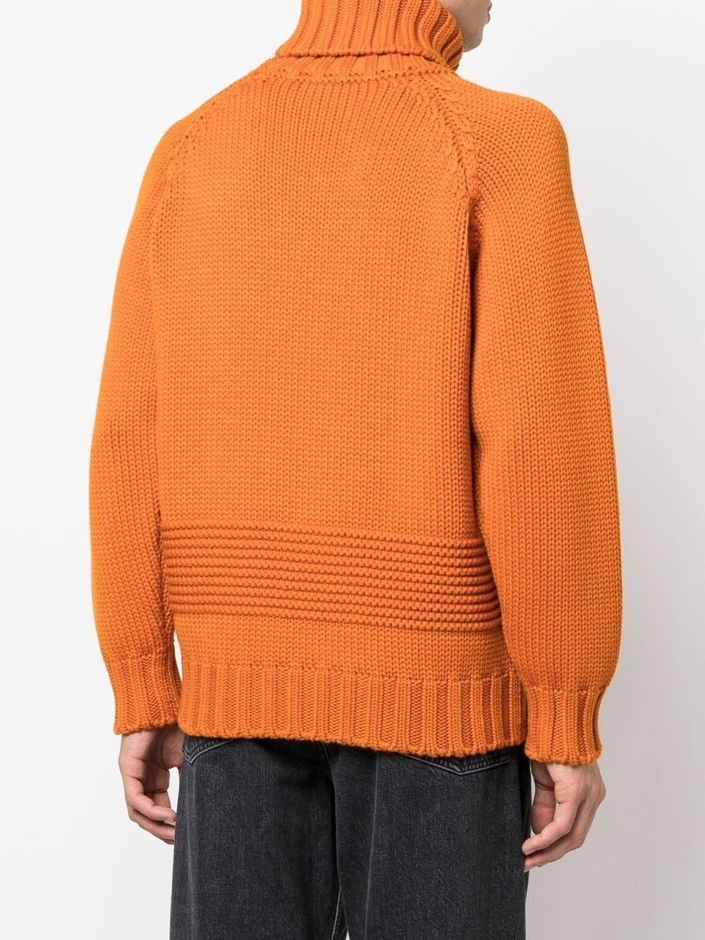 roll-neck wool jumper - 4