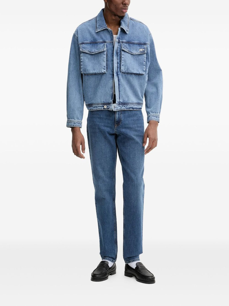 Filling Pieces patch-pockets denim jacket outlook
