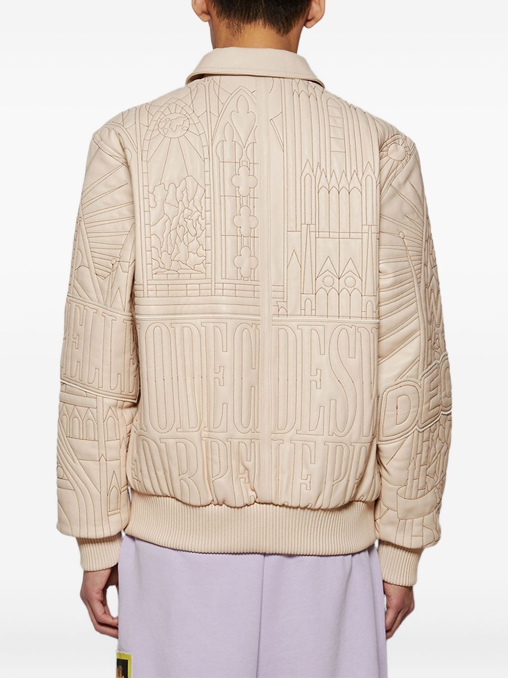 x Pelle Pelle Cathedral quilted bomber jacket - 4