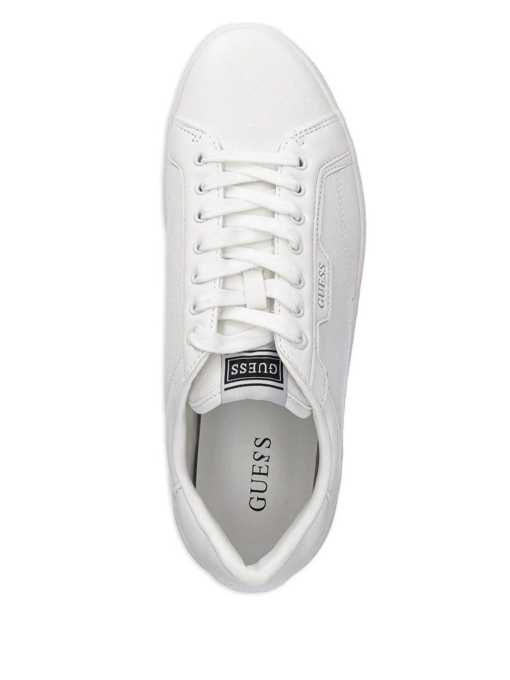 logo-embellished lace-up sneakers - 4