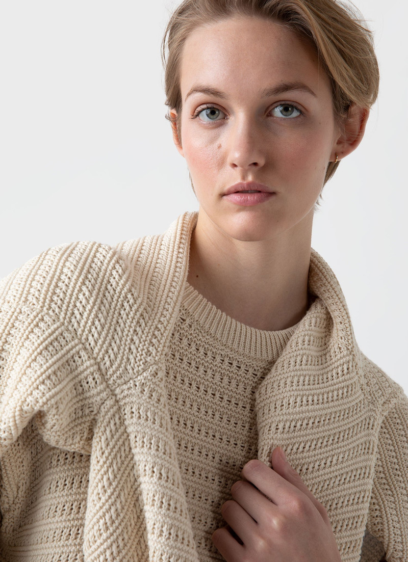 Sunspel Chunky Textured Jumper outlook