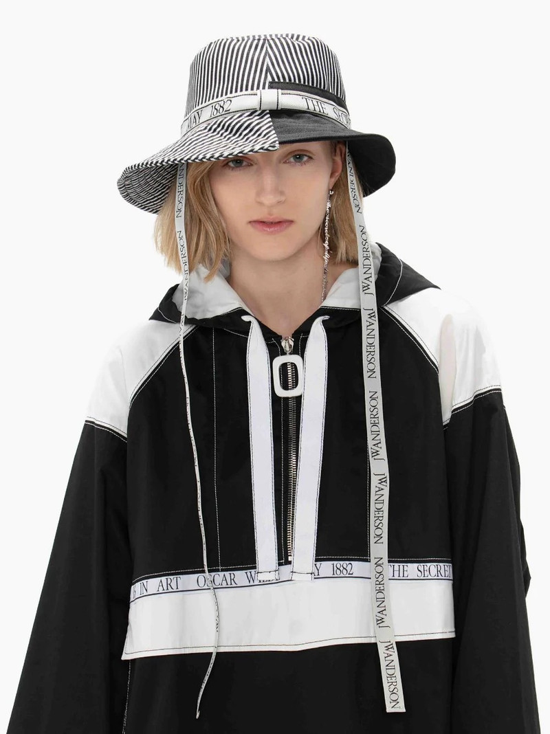 OSCAR WILDE CAPSULE: ASYMMETRIC BUCKET HAT 5