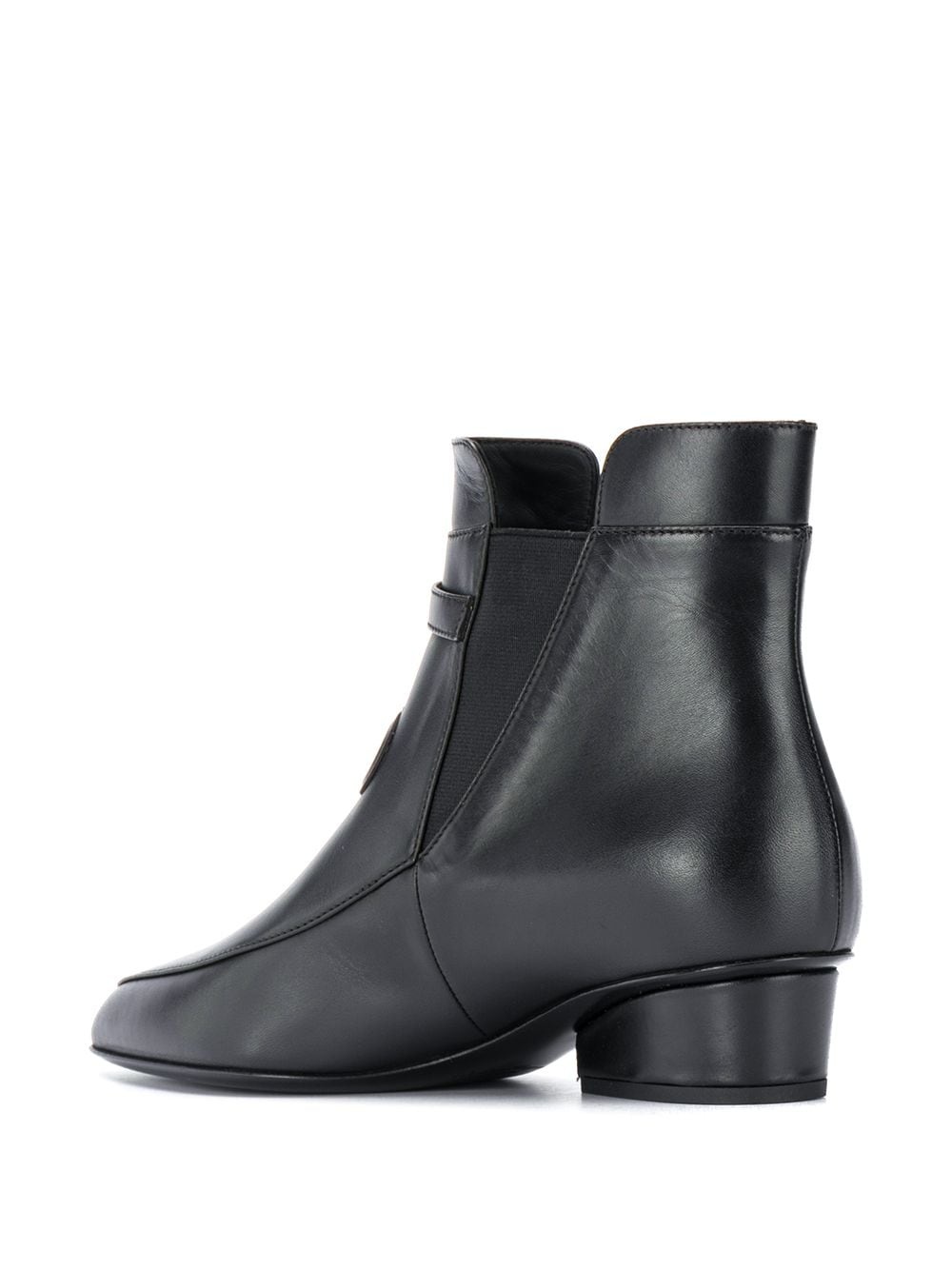 Gancini-logo 40mm ankle boots - 3