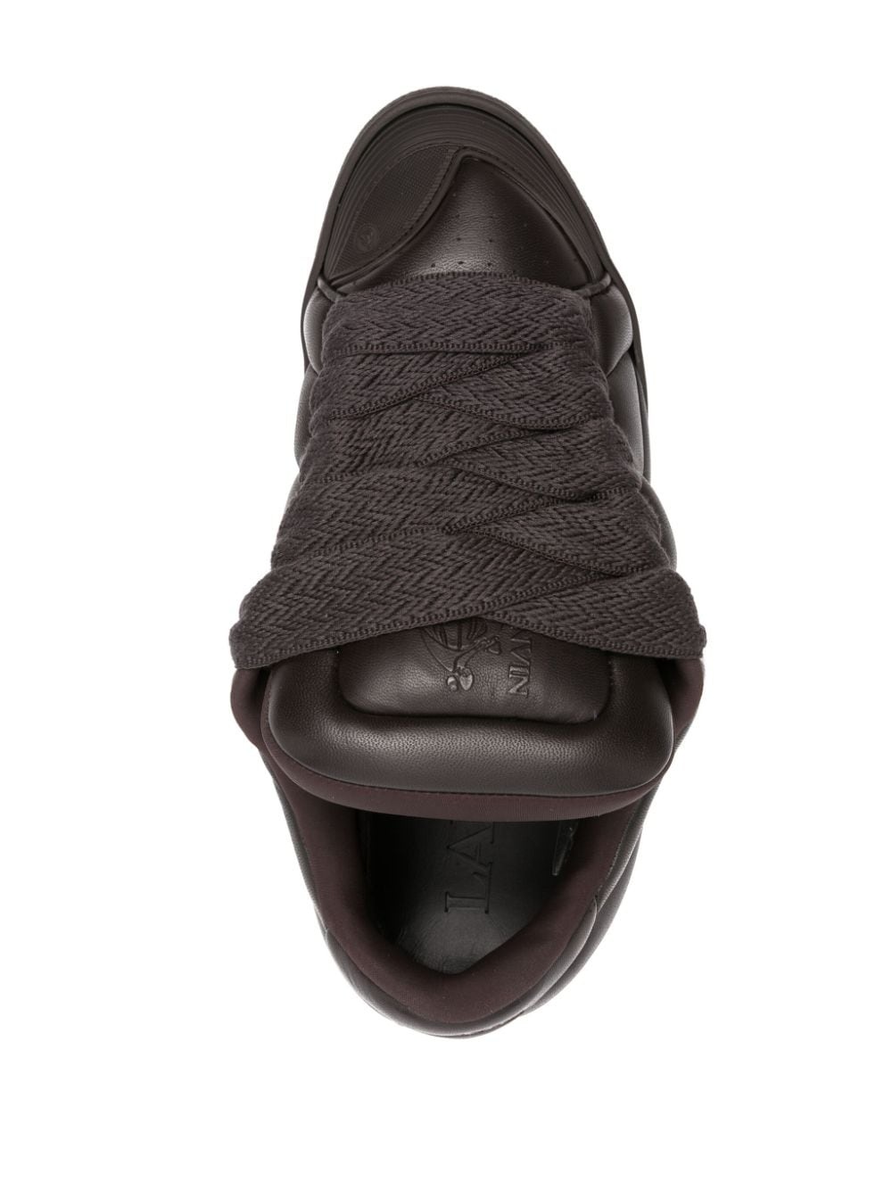 Curb XL leather sneakers - 4