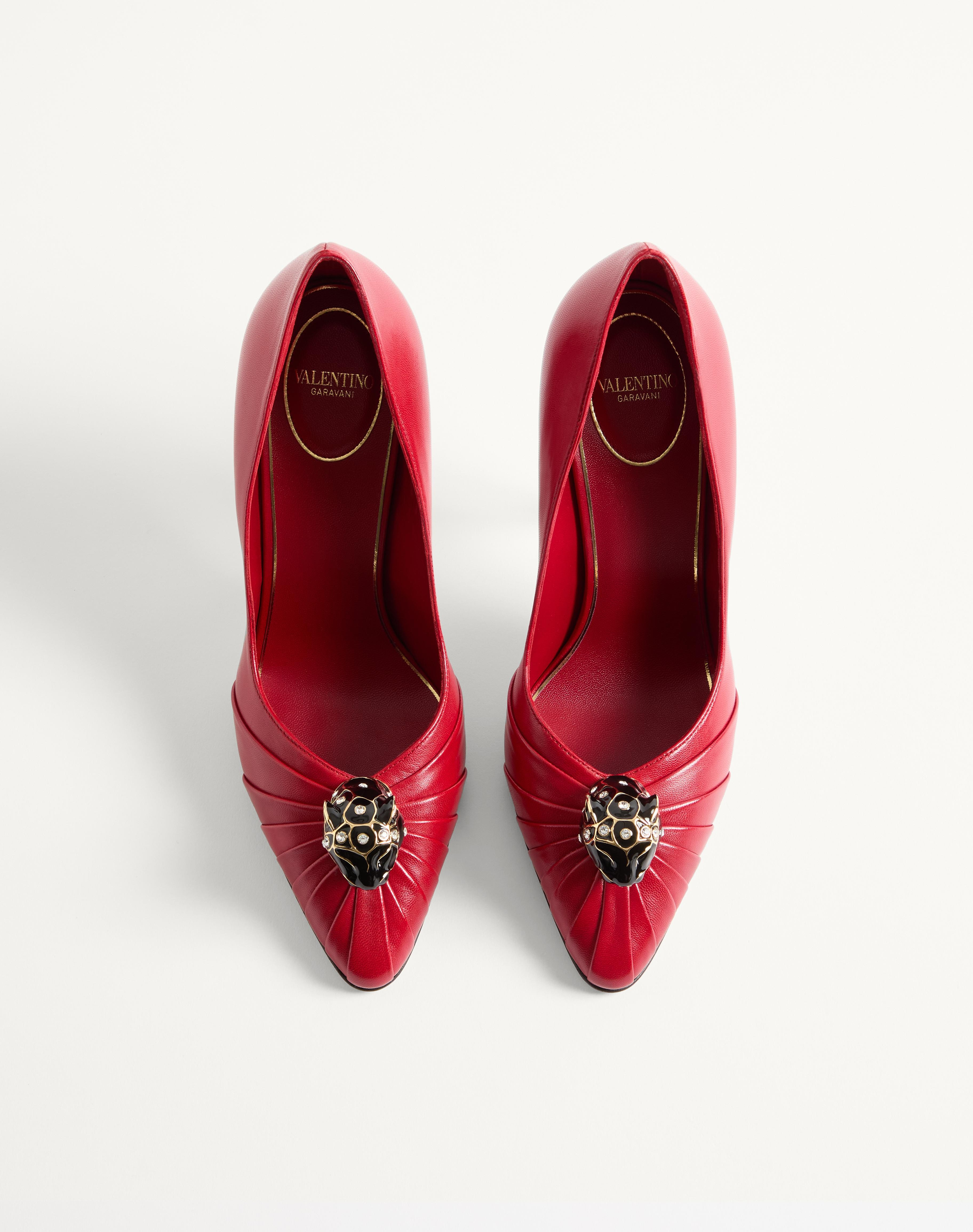 PANTHEA GOATSKIN PUMPS 105MM - 4