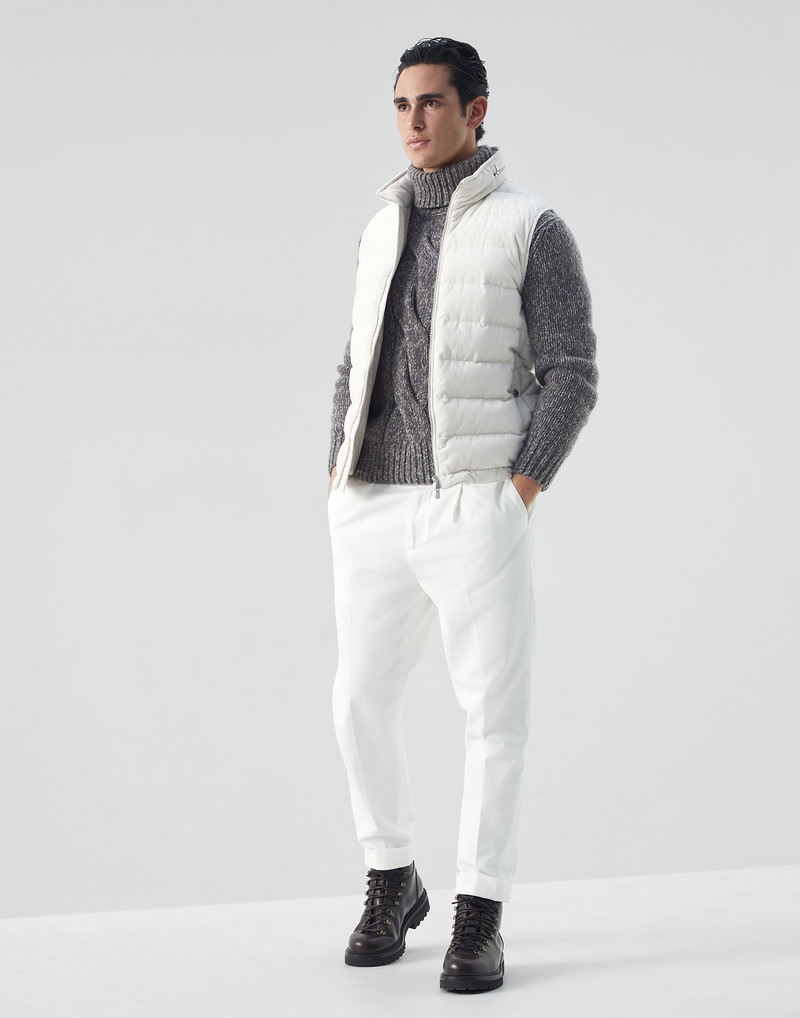 Cashmere cable turtleneck 5