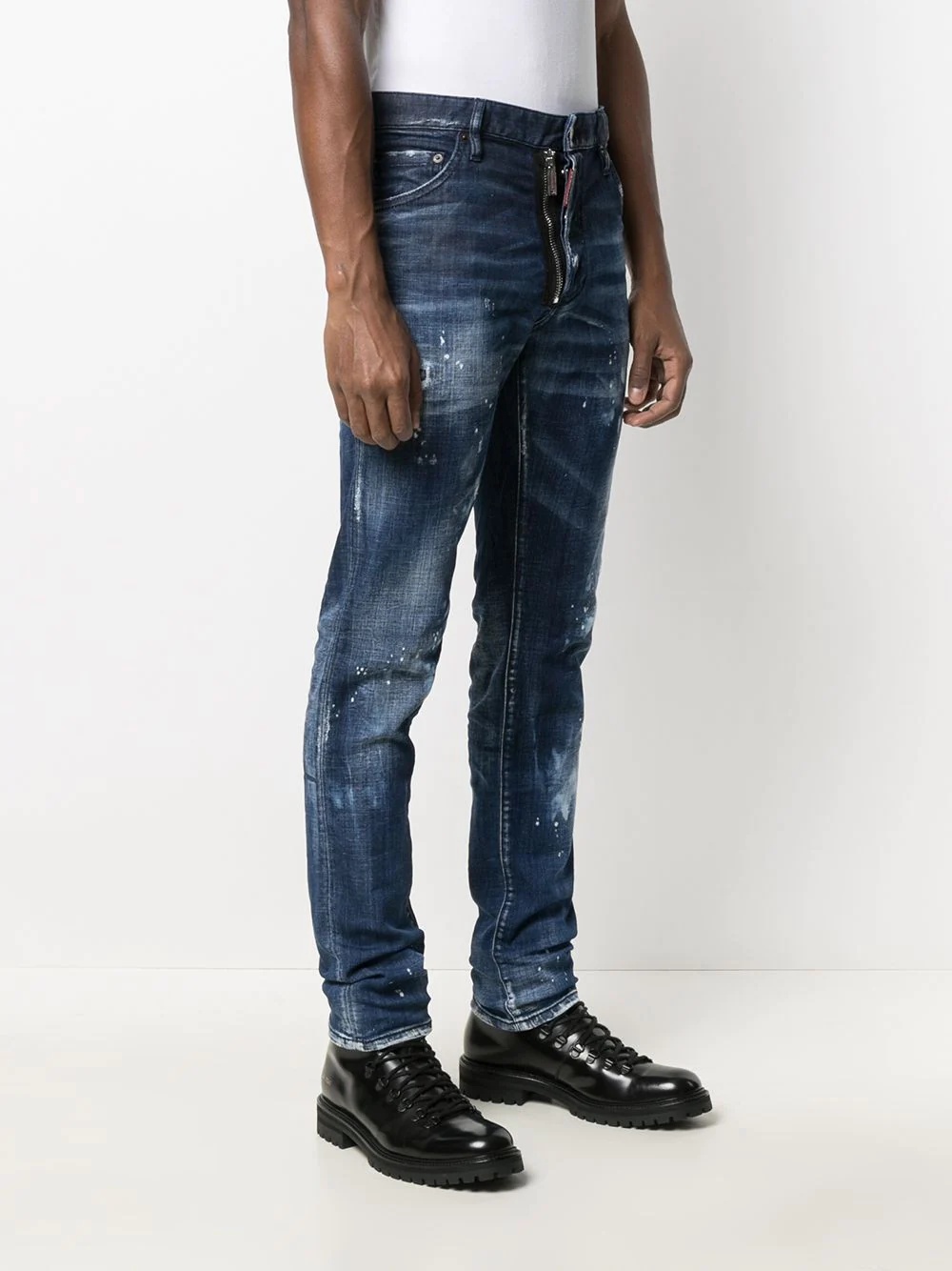 Cool Guy distressed straight-leg jeans - 3