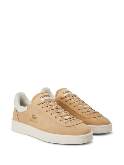 LACOSTE Baseshot leather sneakers outlook