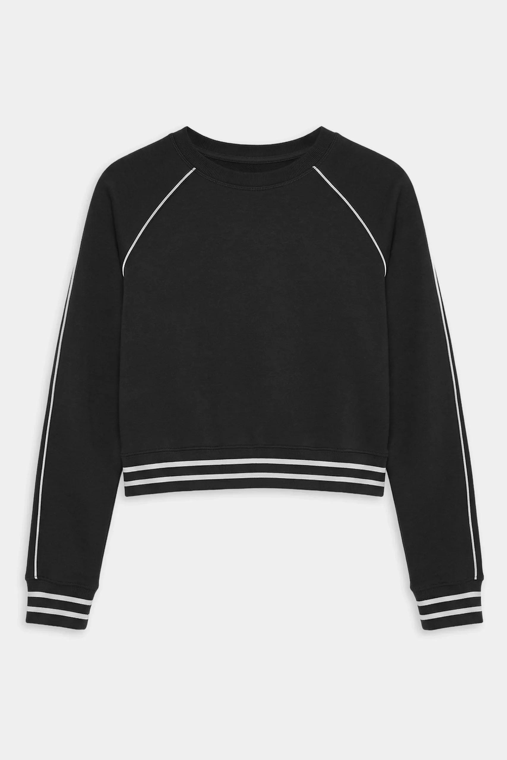 Brooks Fleece Sweatshirt With Stripe - 1