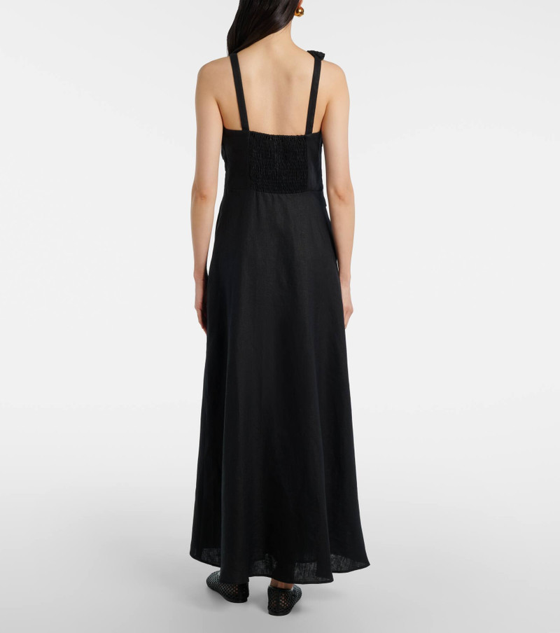 Cera linen midi dress 3