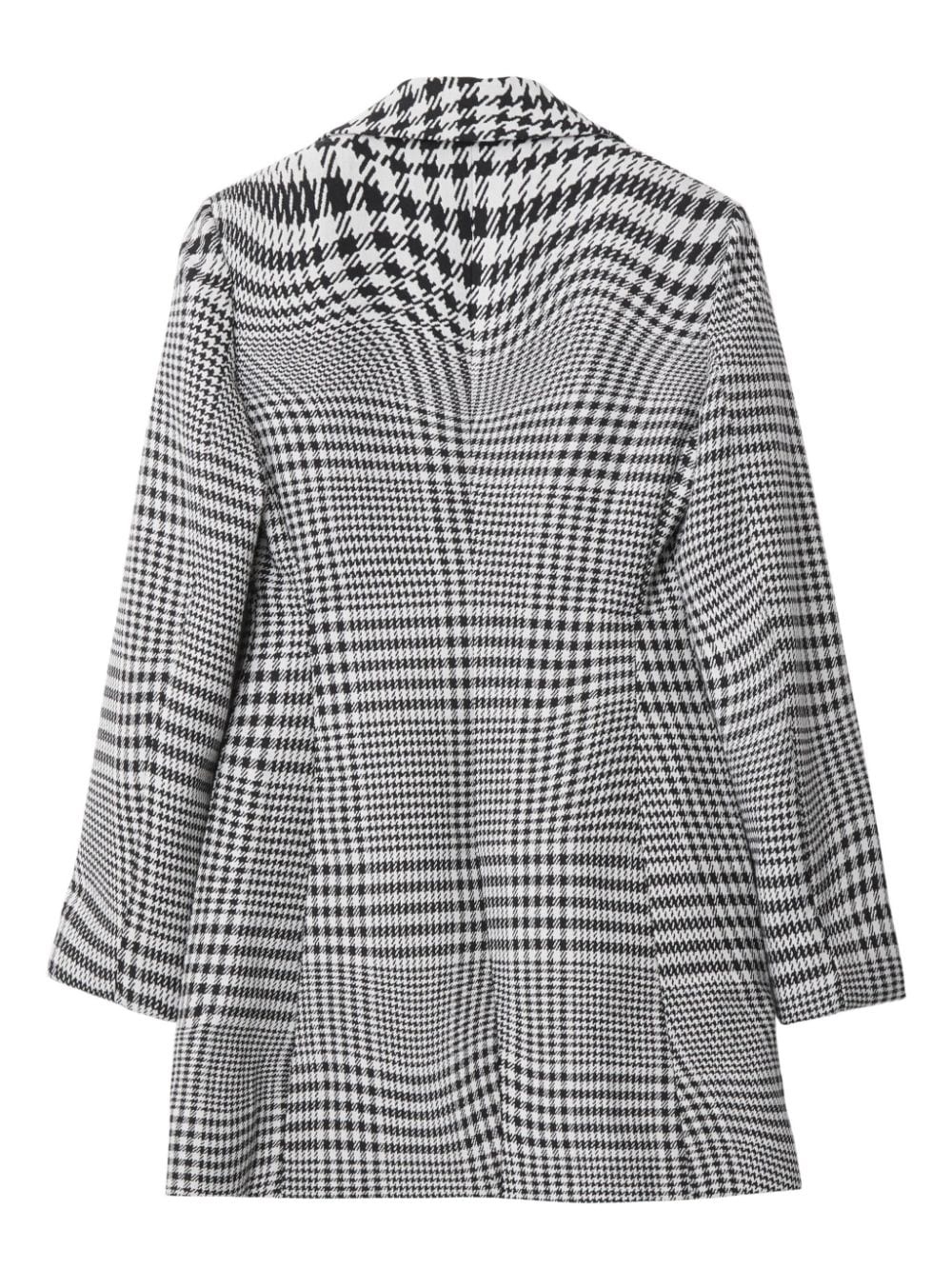 Warped Houndstooth wool blazer - 2