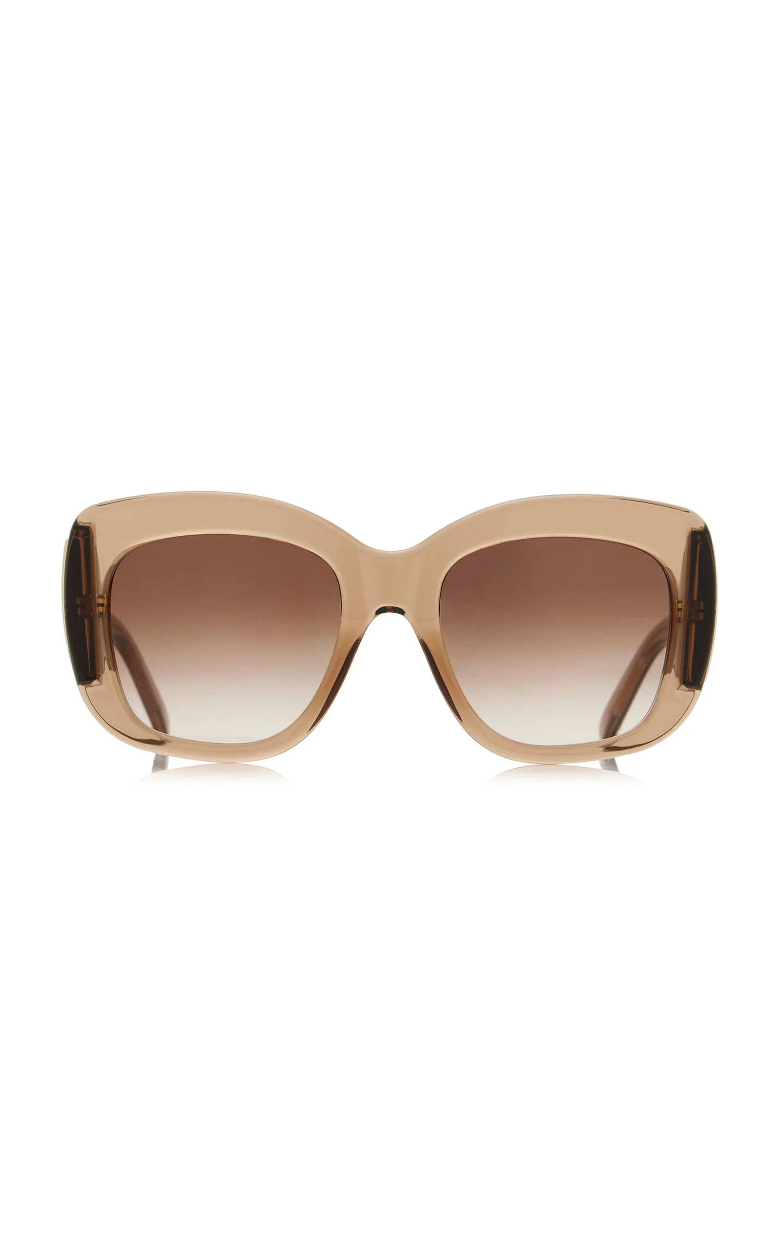 Bold Square-Frame Acetate Sunglasses brown - 1