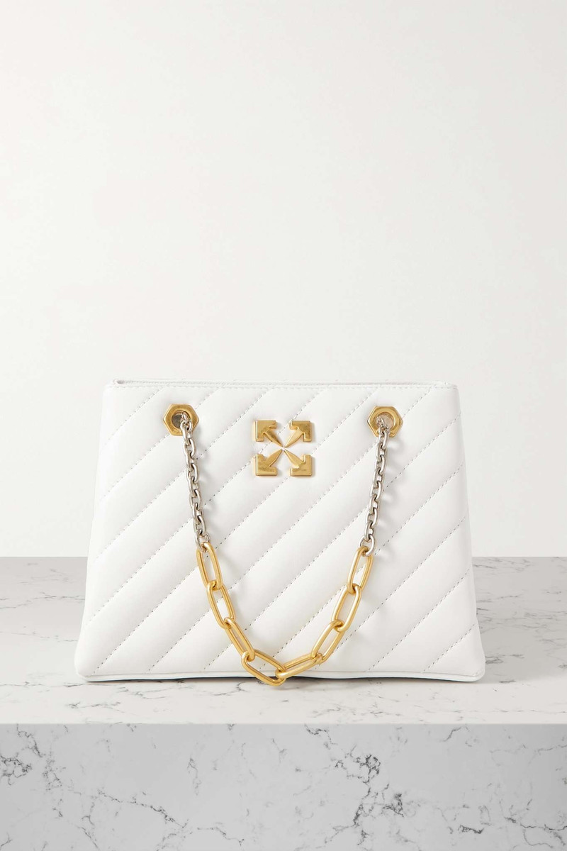 Jackhammer 25 quilted leather shoulder bag 1