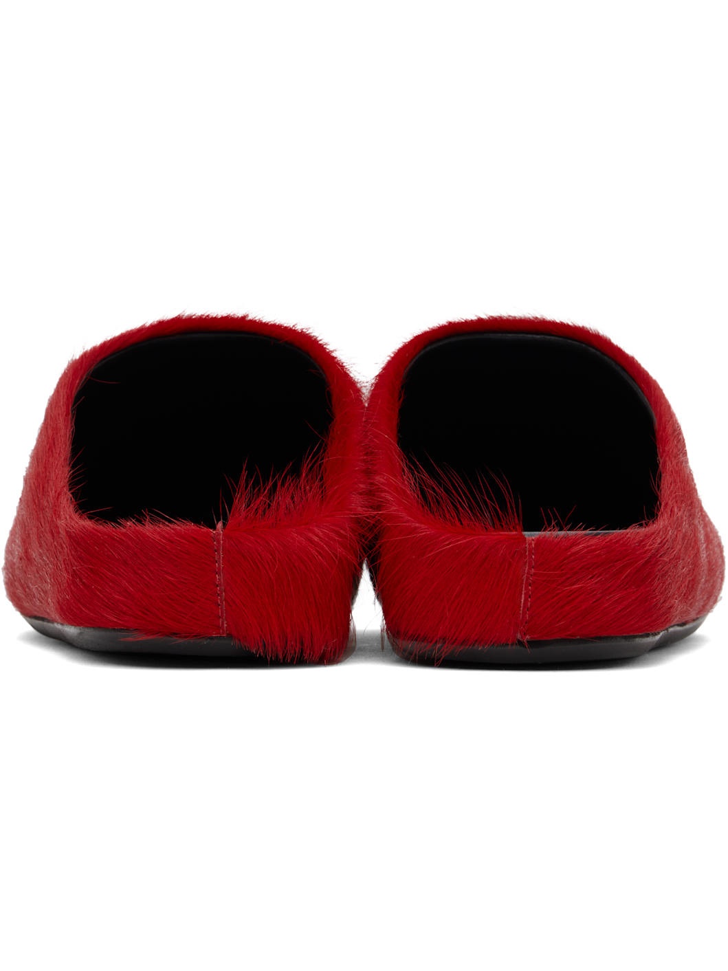 Red Fussbett Sabot Slip-on Loafers - 2