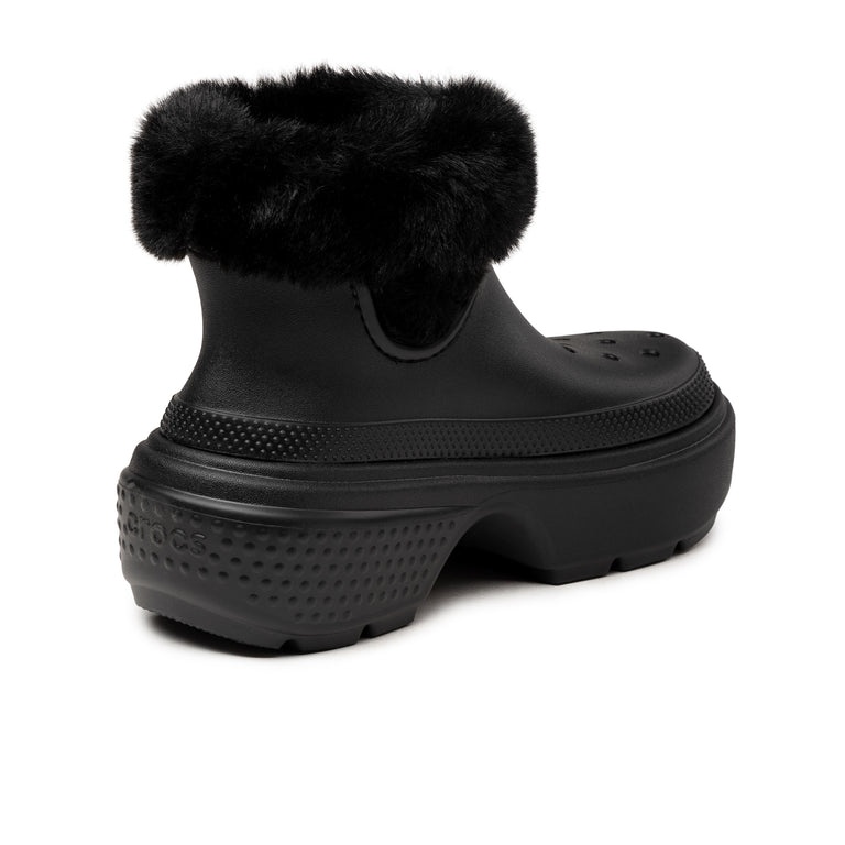 (WMNS) Crocs Stomp Lined Boot 'Black' 208718-001 - 3