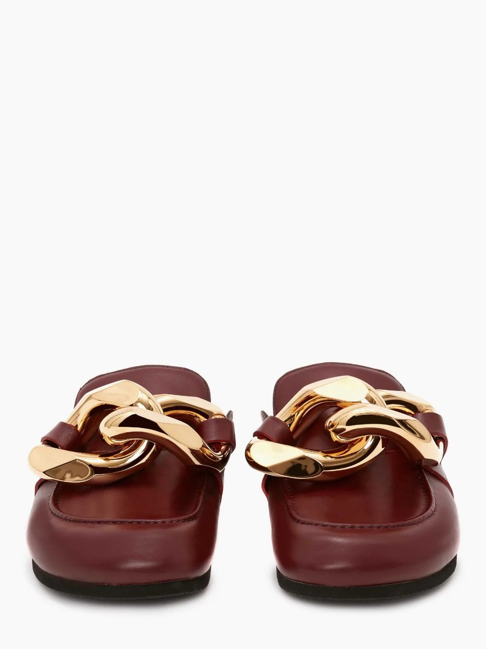 WOMEN’S CHAIN LOAFER MULES - 3