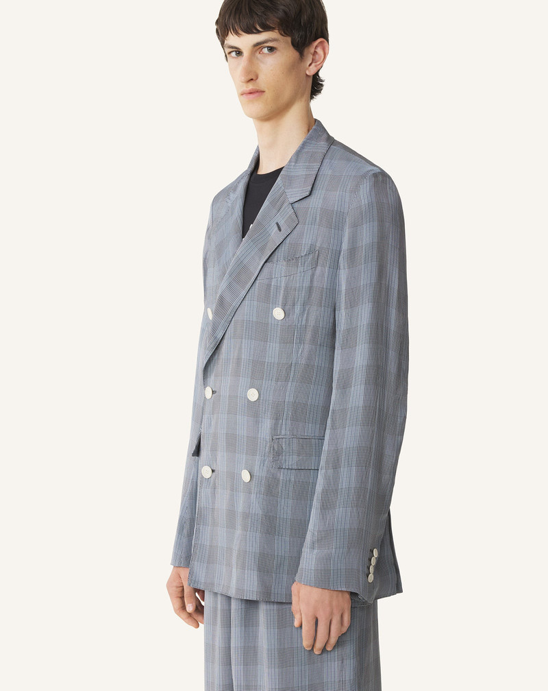 DOUBLE-BREASTED JACKET IN VISCOSE 3