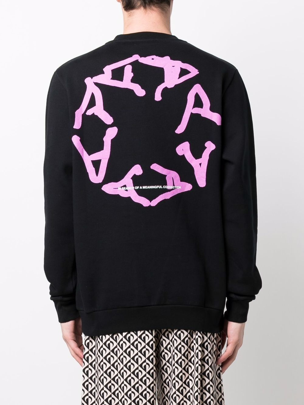 logo graphic-print sweatshirt - 4