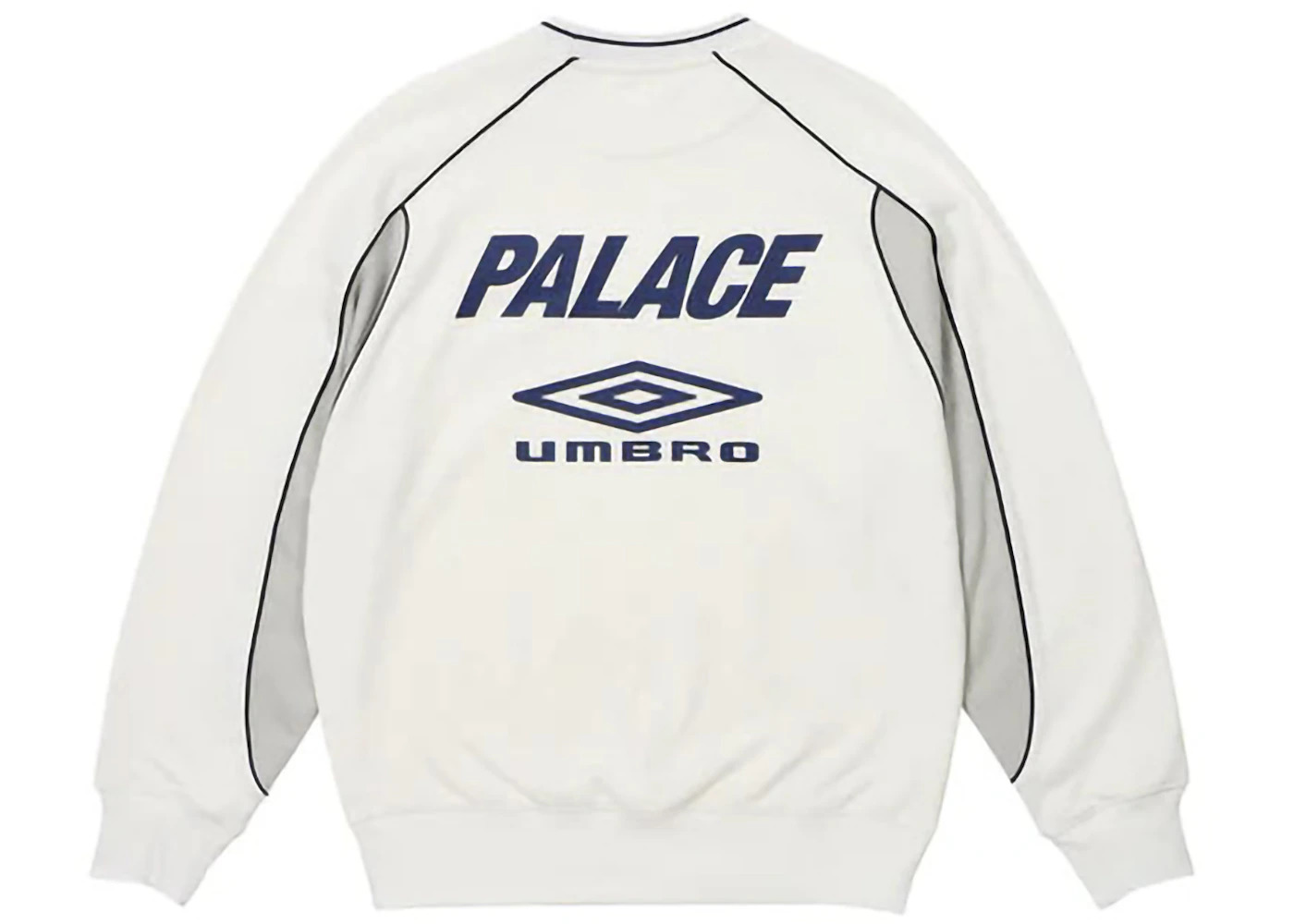 Palace x Umbro Warm Up Crew White - 2