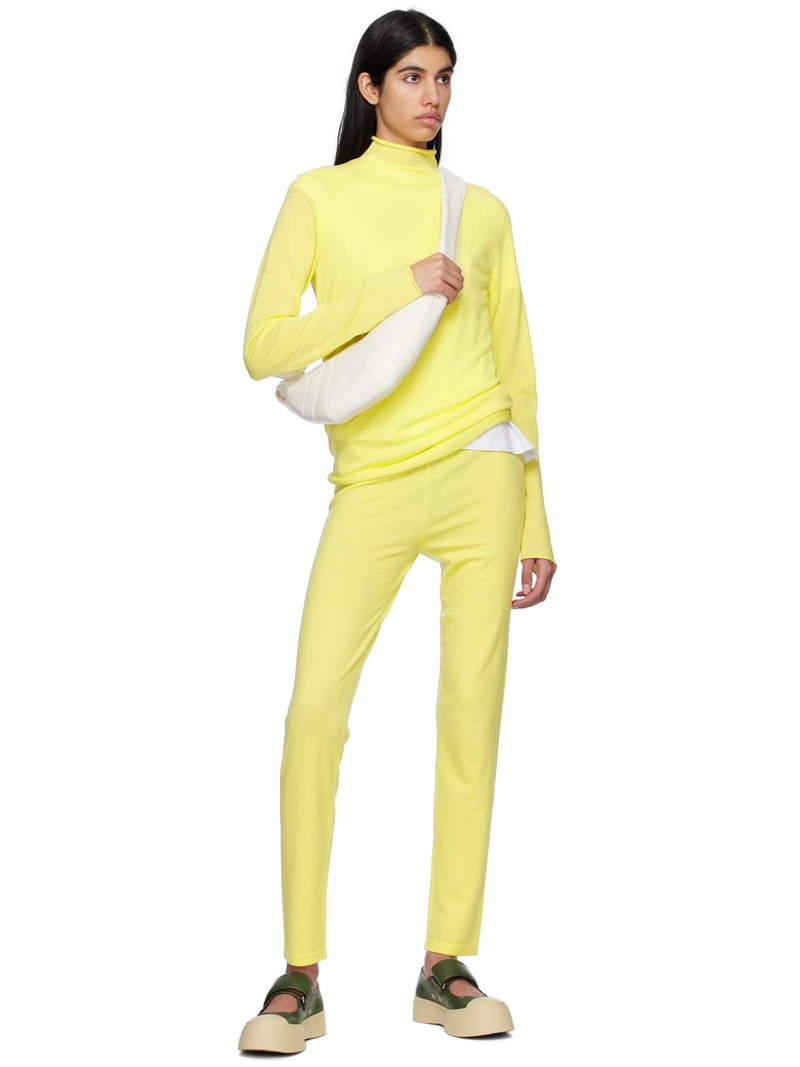 Studio Nicholson Yellow Forta Leggings outlook