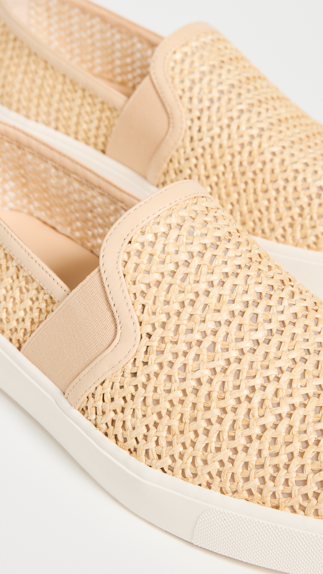 Blair Raffia Slip On Sneakers - 5