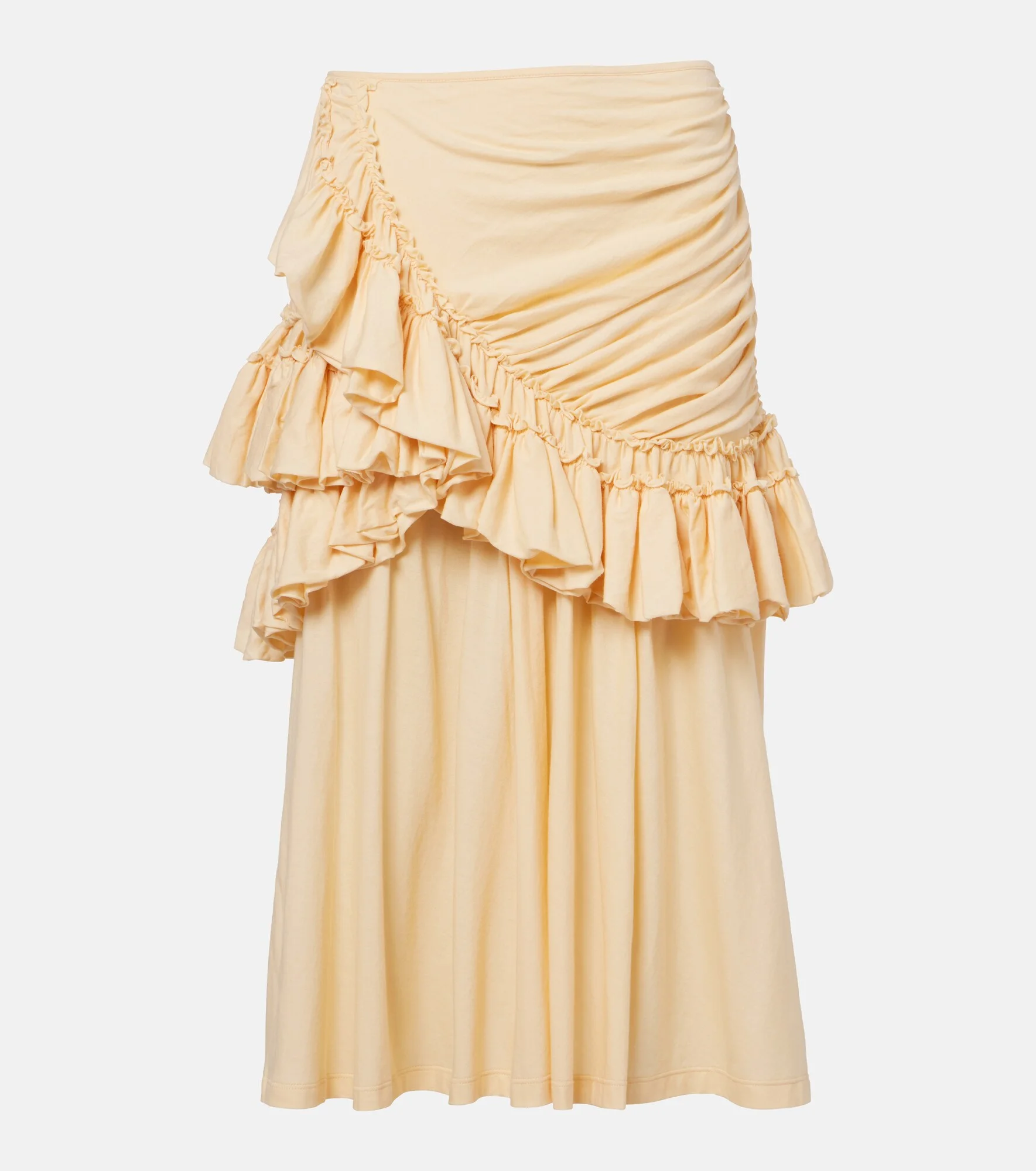 Humairah cotton midi skirt - 1
