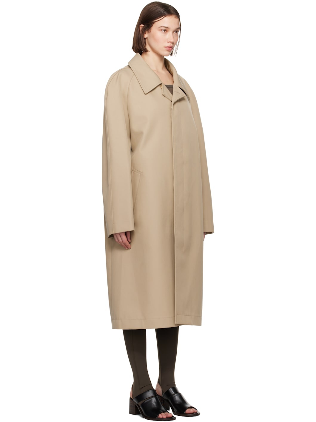 Tan Car Coat - 2