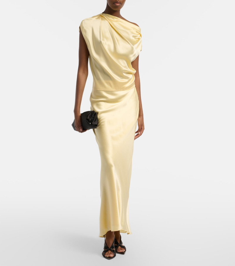 THE SEI Silk satin maxi skirt outlook