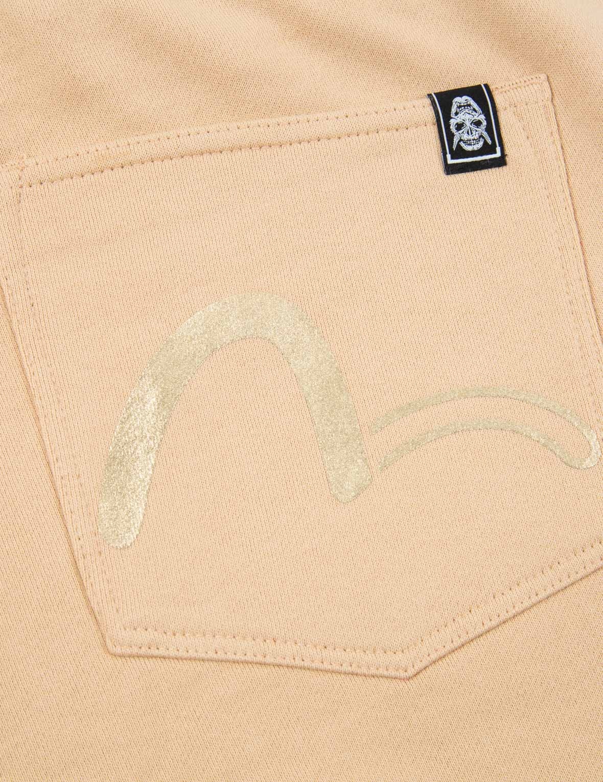 Seagull Print Pocket Sweat Shorts - 17