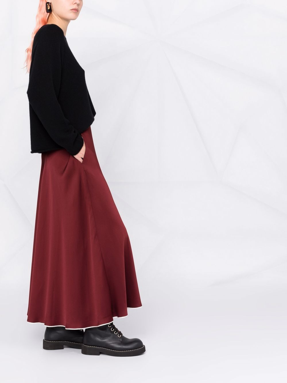 crew-neck cashmere jumper - 6