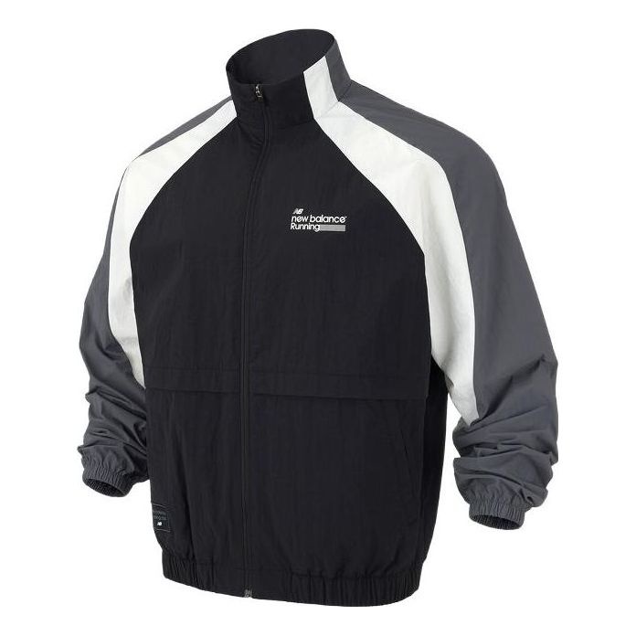 New Balance 23FW Sport Jacket 'Black Grey' 5AD37571-BK - 1