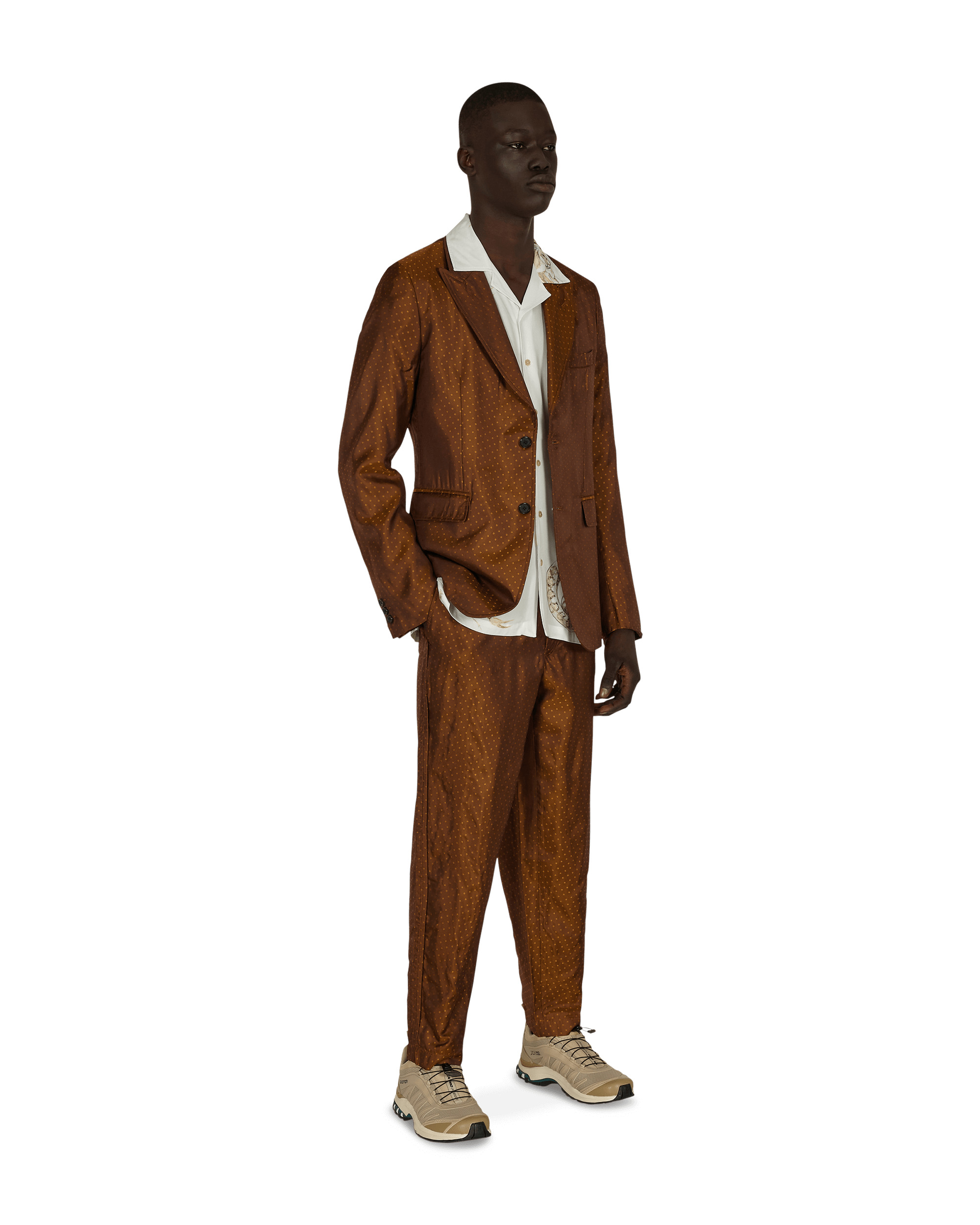 Dot Jacket Brown - 5