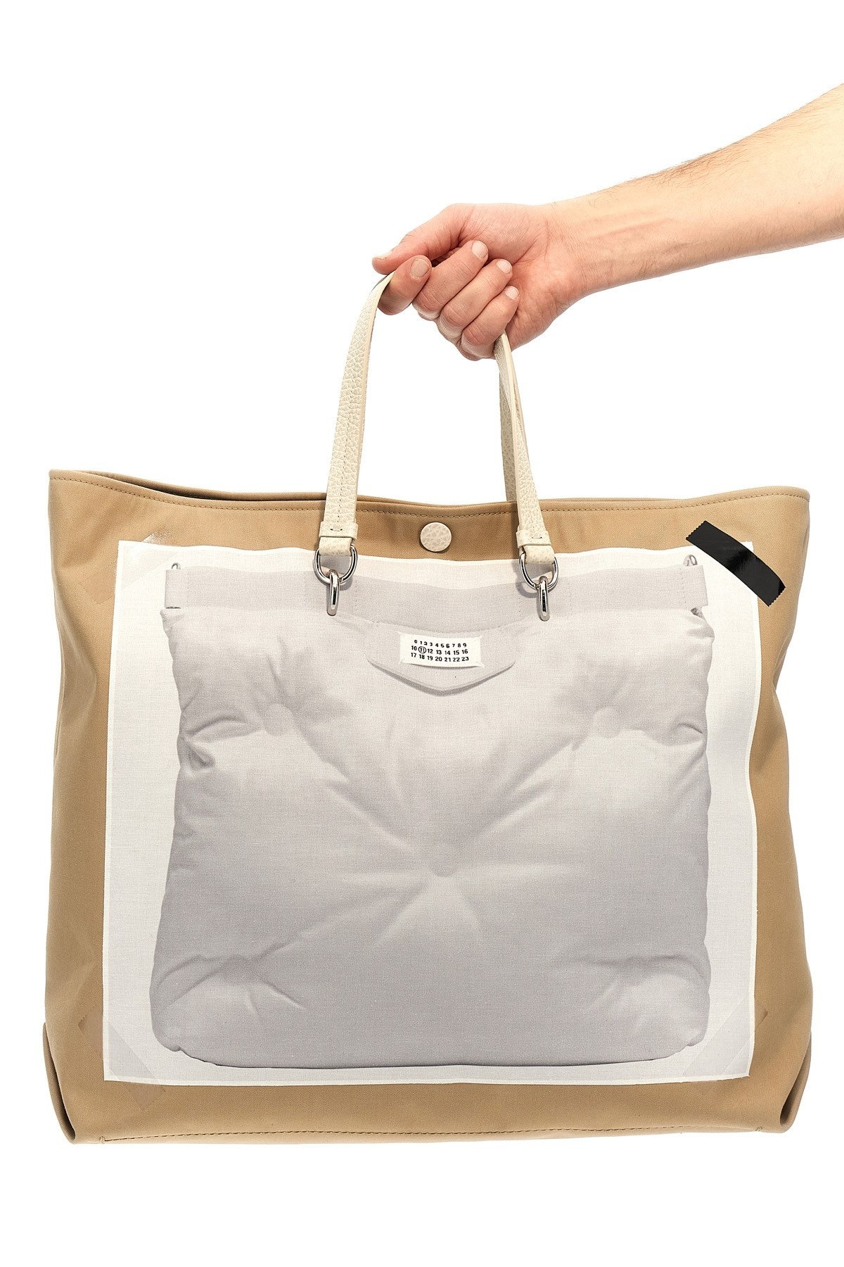 'Trompe l'oeil 5AC classique medium' shopping bag - 3